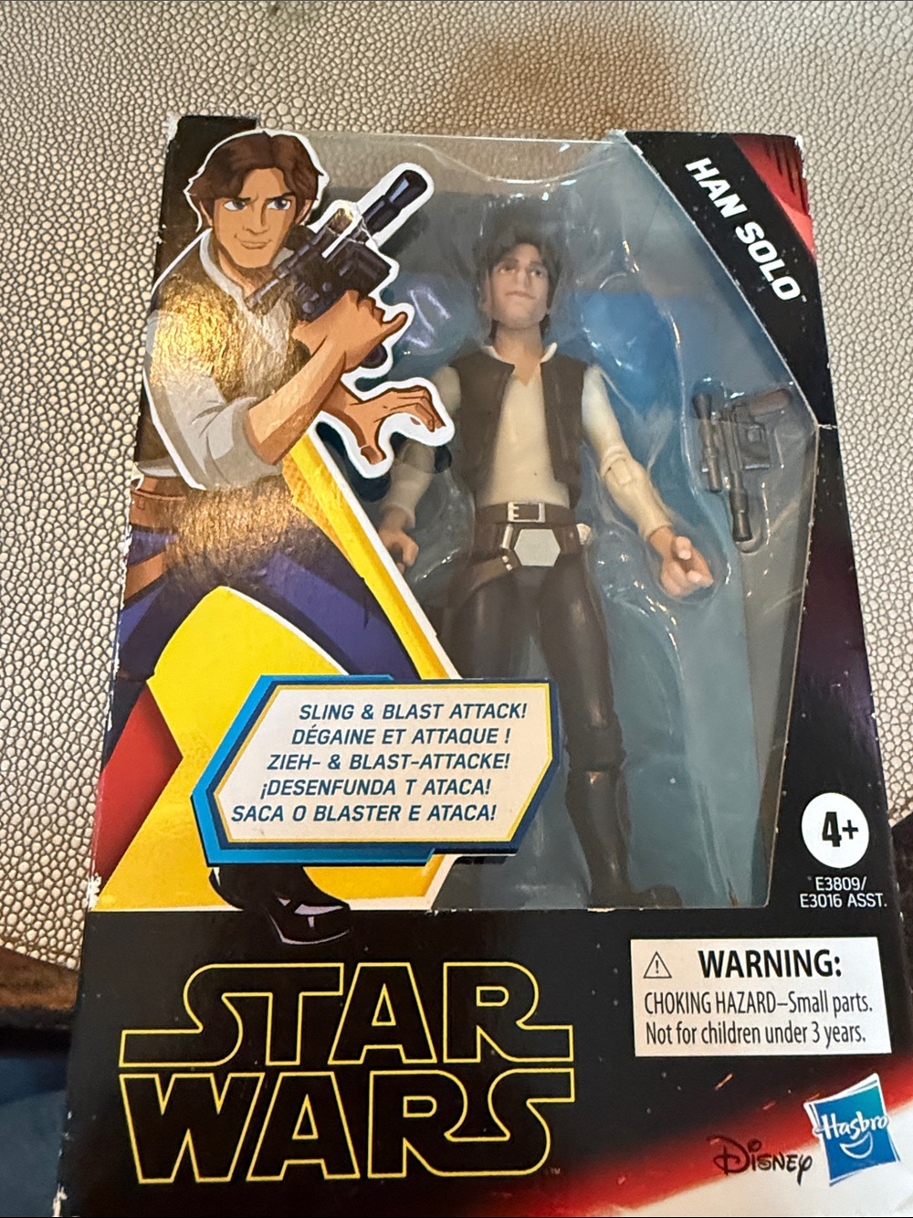 Hasbro Star Wars Han Solo Action Figure - Brown, Black & White